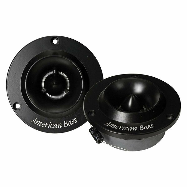 Abacus 1 in. 4 ohm 150W Max Compression Tweeters, Black AB3958725